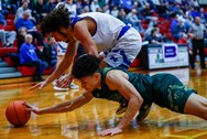 Adames trades in crutches for clutch playoff play as Nazareth boys basketball beats Emmaus