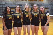 Freedom girls volleyball’s seasoned seniors lead program into 1st D-11 final in 16 years