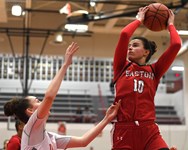 Easton girls basketball beats Parkland in OT as Cole tallies 1,000th point