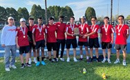 Parkland boys tennis takes home team gold in EPC tournament
