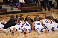 Nazareth girls basketball shakes off early deficit, rolls to earn state playoff berth