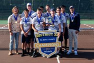 Conrad kept Liberty boys tennis steady on its road to another championship