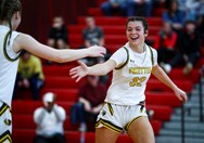 Central Catholic girls basketball holds off Liberty’s rally, clinches win in final seconds