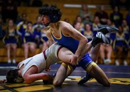 Dibiagio’s upset, Hartranft’s revenge pin highlight first night of District 11 2A wrestling tournament