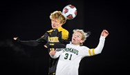 Emmaus boys soccer snaps Freedom’s 14-game win streak, moves into district final