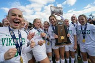 Allentown Central Catholic girls soccer wins state title by scoring 2 goals in final 2:43 