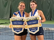 Becahi, Parkland girls tennis take home district doubles titles
