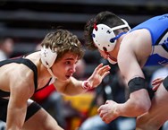Easton’s Fanelli thrives in ‘blood round’ pressure at PIAA 3A wrestling