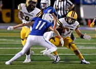 Freedom football turns up turnovers, owns 2nd half in win over Nazareth