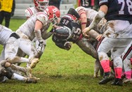 Memorable mud bowl: North Warren football’s seniors complete sweep of Belvidere in the rain