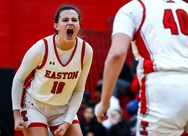 Cole sisters combine to help Easton girls basketball hand Beca 1st EPC loss of season