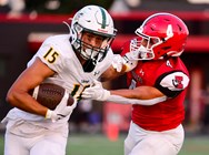 Central Catholic football pulls away late for road win at Easton