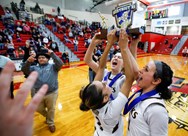 Bethlehem Catholic girls basketball battles past Bangor for 7th straight D-11 title
