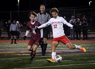 These boys soccer players are still going strong as the regular season winds down