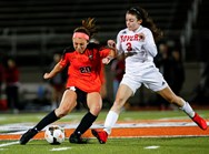 Here are some girls soccer players starting season with scoring touch
