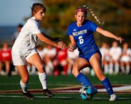 The dropping temperatures haven’t cooled these girls soccer players’ goal scoring 