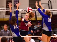 Liberty girls volleyball outlasts Southern Lehigh in 5-set battle, reaches D-11 final