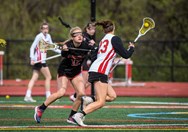 Hunterdon Central girls lacrosse closes out 1st half strong to hand Easton 1st loss of 2022