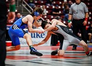 Dogged takedown defense on display for Nazareth wrestling in PIAA 3A 1st round win