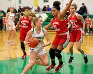 Pen Argyl girls basketball continues making noise, cruises past Moravian Academy