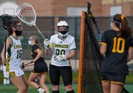 The Girls Lacrosse Player of the Week came up with big saves