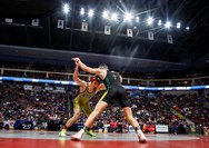 Bouzakis puts on a show, earns state title to cap first season at Notre Dame