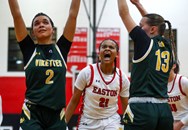 Easton girls basketball exacts some revenge in convincing win over Central Catholic