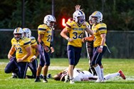 Notre Dame football turns game around with defensive TD to rally past Saucon Valley