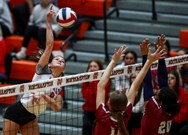 Parkland girls volleyball sweeps its way past Liberty, into EPC final