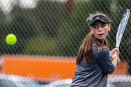 Parkland girls tennis’ Warsing bests Liberty’s Lynn this time to earn District 11 3A gold