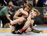 Raley’s timely strike gives North Hunterdon wrestlers three medals at states