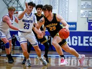 Freedom boys basketball pulls away from Nazareth in 4th quarter