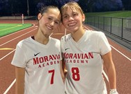 Deluhery header heats up Moravian Academy girls soccer in playoff win over Palisades 