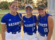 Young Nazareth softball keeps growing up, beats Freedom to secure spot in EPC final